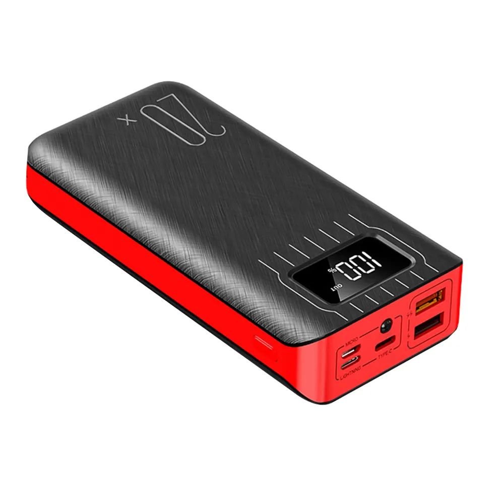 (Copy) 20000mAh External Battery Power Bank Dual USB With LED Flashlight